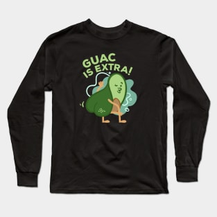 Guac Is Extra Long Sleeve T-Shirt